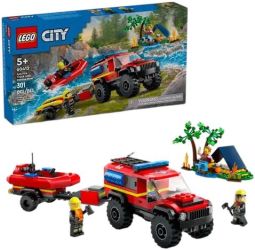 LEGO City Fire Truck with Rescue Boat (60412) LEGO City Fire Truck with Rescue Boat (60412)