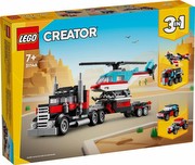 LEGO Creator 3in1 Low Loader with Helicopter (31146) LEGO Creator 3in1 Low Loader with Helicopter (31146)