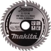 Makita Efficut Circular Saw Blade E-12136 Makita Efficut Circular Saw Blade E-12136