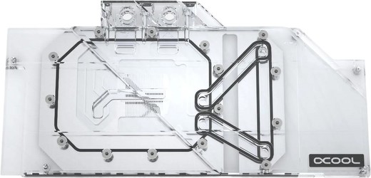Alphacool Iceblock Aurora Acrylic GPX-A Radeon 5700XT ROG Strix (11750) Alphacool Iceblock Aurora Acrylic GPX-A Radeon 5700XT ROG Strix (11750)