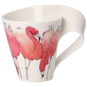 Villeroy & Boch NewWave Caffé Rosa Flamingo Mug with Handle Villeroy & Boch NewWave Caffé Rosa Flamingo Mug with Handle