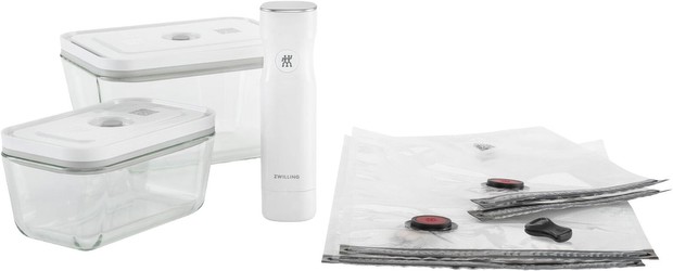 Zwilling Fresh & Save Vacuum Starter Set Glass / M/L, 7-piece (36806-007) Zwilling Fresh & Save Vacuum Starter Set Glass / M/L, 7-piece (36806-007)