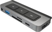 Hyper HyperDrive 6-in-1 USB-C Media Hub (HD449) Hyper HyperDrive 6-in-1 USB-C Media Hub (HD449)