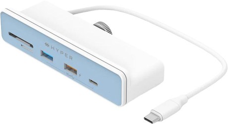 Hyper HyperDrive 6-in-1 USB-C Hub for iMac 24" (HD34A8) Hyper HyperDrive 6-in-1 USB-C Hub for iMac 24" (HD34A8)