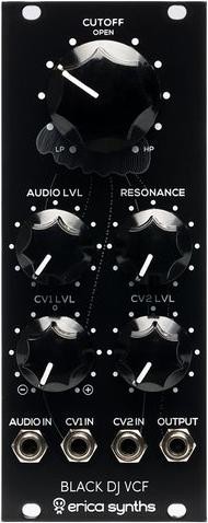 Erica Synths Black DJ VCF Erica Synths Black DJ VCF
