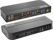 Club 3D DisplayPort/HDMI KVM Switch for Dual DisplayPort (CSV-7210) Club 3D DisplayPort/HDMI KVM Switch for Dual DisplayPort (CSV-7210)