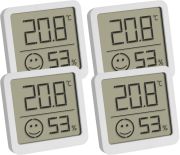 TFA Digital Thermo-Hygrometer with Comfort Zone 4-Pack (30.5053.02.04) TFA Digital Thermo-Hygrometer with Comfort Zone 4-Pack (30.5053.02.04)