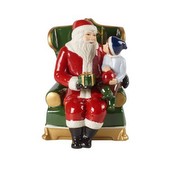 Villeroy & Boch Christmas Toys Santa on Armchair Villeroy & Boch Christmas Toys Santa on Armchair