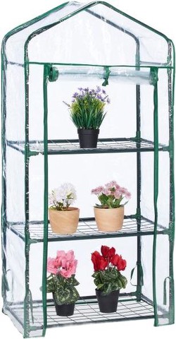 Relaxdays Greenhouse Balcony 3 Tiers (10036896) Relaxdays Greenhouse Balcony 3 Tiers (10036896)