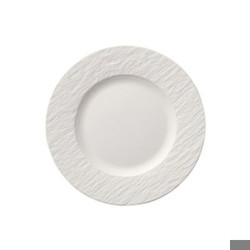 Villeroy & Boch Manufacture Rock Blanc Breakfast Plate Villeroy & Boch Manufacture Rock Blanc Breakfast Plate