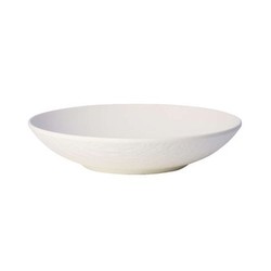 Villeroy & Boch Manufacture Rock Blanc shallow bowl Villeroy & Boch Manufacture Rock Blanc shallow bowl