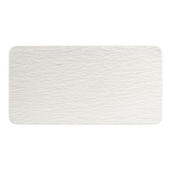 Villeroy & Boch Manufacture Rock Blanc rectangular serving platter Villeroy & Boch Manufacture Rock Blanc rectangular serving platter