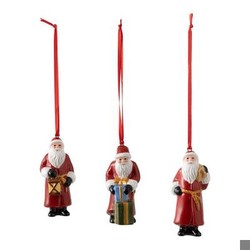 Villeroy & Boch Nostalgic Ornament Set Santa Claus Villeroy & Boch Nostalgic Ornament Set Santa Claus