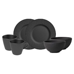 Villeroy & Boch Manufacture Rock breakfast set 6-piece Villeroy & Boch Manufacture Rock breakfast set 6-piece