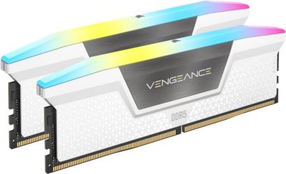 Corsair Vengeance RGB DDR5-6400 32GB Kit (CMH32GX5M2B6400C36W) Corsair Vengeance RGB DDR5-6400 32GB Kit (CMH32GX5M2B6400C36W)