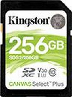 Kingston Canvas Select Plus R100/W85 SDXC 256GB (SDS2/256GB) Kingston Canvas Select Plus R100/W85 SDXC 256GB (SDS2/256GB)