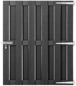 vidaXL Garden gate WPC 100 x 112 cm (318103) vidaXL Garden gate WPC 100 x 112 cm (318103)