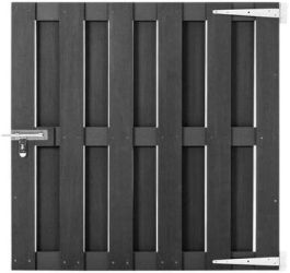 vidaXL Garden gate WPC 100 x 100 cm (49083) vidaXL Garden gate WPC 100 x 100 cm (49083)