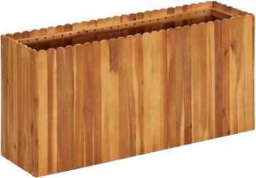 vidaXL Garden raised bed 100 x 30 x 50 cm (45924) vidaXL Garden raised bed 100 x 30 x 50 cm (45924)