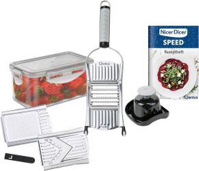 Genius Nicer Dicer Speed (9-piece) Genius Nicer Dicer Speed (9-piece)