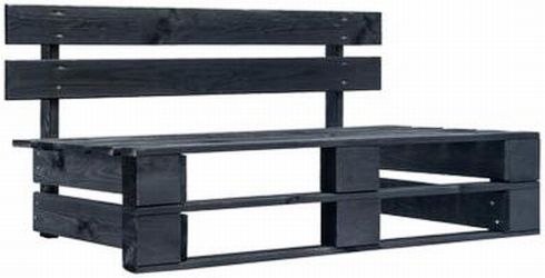 vidaXL Garden pallet bench wood (45762) vidaXL Garden pallet bench wood (45762)