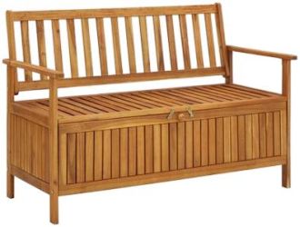 vidaXL Garden bench with storage 120 cm (310279) vidaXL Garden bench with storage 120 cm (310279)