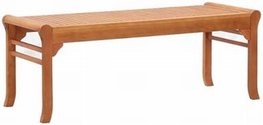 vidaXL Garden bench 2-seater 120 cm (47290) vidaXL Garden bench 2-seater 120 cm (47290)