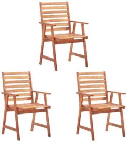 vidaXL Garden chair set of 3 (46313) vidaXL Garden chair set of 3 (46313)