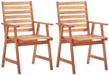 vidaXL Garden chair set of 2 (46312) vidaXL Garden chair set of 2 (46312)