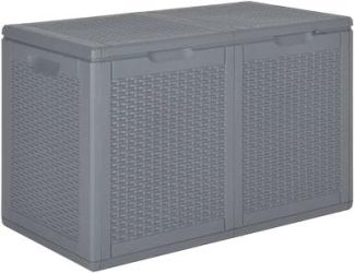 vidaXL Garden box PP rattan 180 L (364060) vidaXL Garden box PP rattan 180 L (364060)