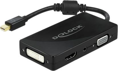 Delock Mini DisplayPort 1.2 Adapter to VGA / HDMI / DVI / Audio Delock Mini DisplayPort 1.2 Adapter to VGA / HDMI / DVI / Audio