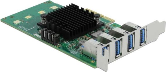 Delock PCI Express x4 Card to 4 x External USB 3.0 Quad Channel (89048) Delock PCI Express x4 Card to 4 x External USB 3.0 Quad Channel (89048)