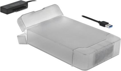 Delock USB Type-A to SATA Converter with 3.5" Protective Case Delock USB Type-A to SATA Converter with 3.5" Protective Case