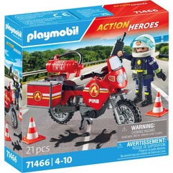 Playmobil City Action Firefighter Motorcycle at Accident Site (71466) Playmobil City Action Firefighter Motorcycle at Accident Site (71466)