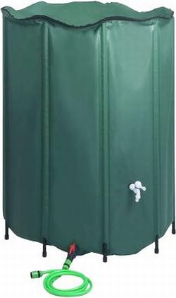 vidaXL Collapsible rainwater tank with tap 1250 l (48608) vidaXL Collapsible rainwater tank with tap 1250 l (48608)