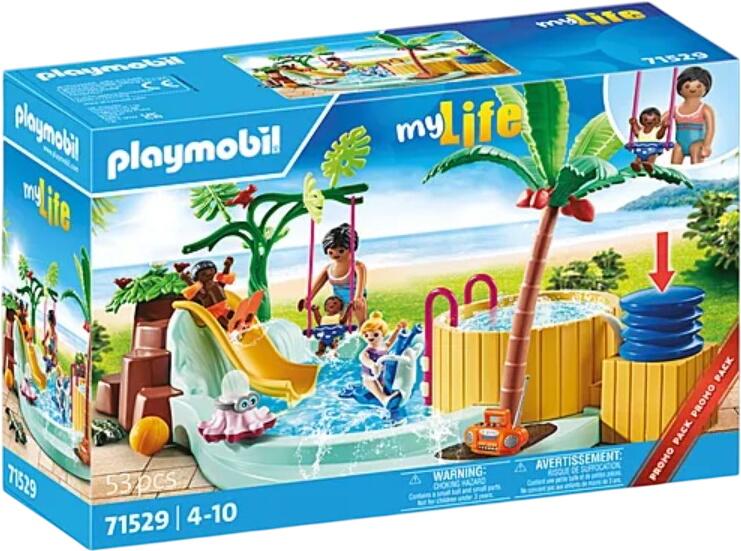 Playmobil City Life Children's Pool with Whirlpool (71529) Playmobil City Life Children's Pool with Whirlpool (71529)