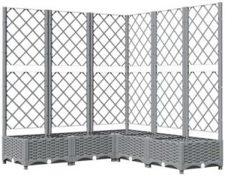 vidaXL Plant pot with trellis (153277) vidaXL Plant pot with trellis (153277)
