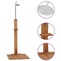 vidaXL Garden shower solid teak wood (312276) vidaXL Garden shower solid teak wood (312276)