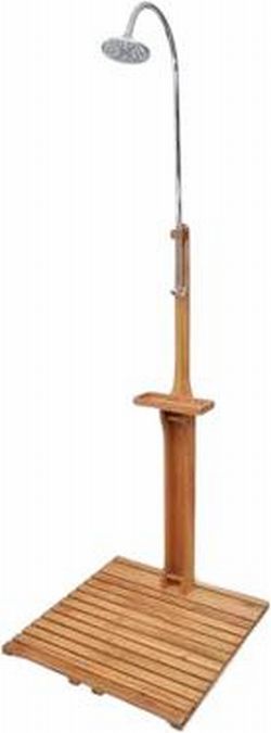 vidaXL Garden shower wood (40857) vidaXL Garden shower wood (40857)