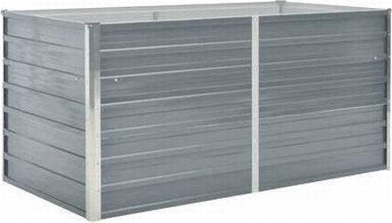 vidaXL Raised Bed Galvanized Steel (42404) vidaXL Raised Bed Galvanized Steel (42404)