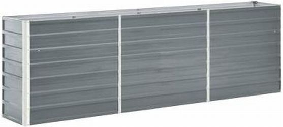 vidaXL Raised Bed Galvanized Steel (47040) vidaXL Raised Bed Galvanized Steel (47040)