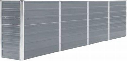 vidaXL Raised Bed Galvanized Steel (47048) vidaXL Raised Bed Galvanized Steel (47048)