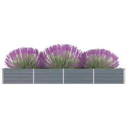 vidaXL Raised Bed Galvanized Steel (47052) vidaXL Raised Bed Galvanized Steel (47052)