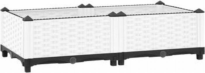 vidaXL Raised bed polypropylene 80 x 40 x 23 cm vidaXL Raised bed polypropylene 80 x 40 x 23 cm