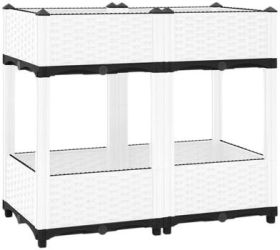 vidaXL Raised bed polypropylene 80 x 40 x 71 cm vidaXL Raised bed polypropylene 80 x 40 x 71 cm