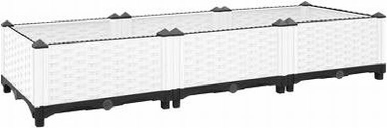vidaXL Raised bed polypropylene 120 x 40 x 23 cm vidaXL Raised bed polypropylene 120 x 40 x 23 cm