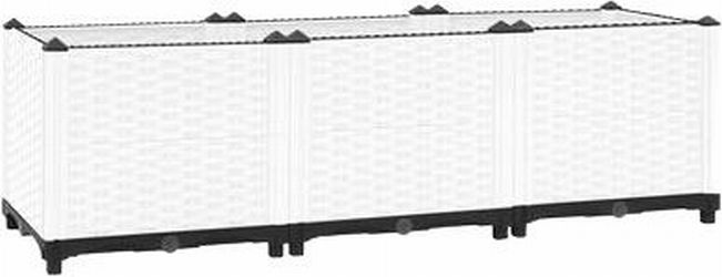 vidaXL Raised bed polypropylene 120 x 40 x 38 cm (153310) vidaXL Raised bed polypropylene 120 x 40 x 38 cm (153310)