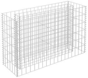 vidaXL Gabion Raised Bed Galvanized Steel (145630) vidaXL Gabion Raised Bed Galvanized Steel (145630)