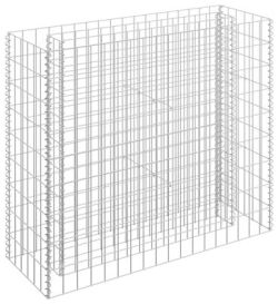vidaXL Gabion Raised Bed Galvanized Steel (145631) vidaXL Gabion Raised Bed Galvanized Steel (145631)