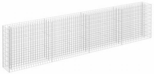 vidaXL Gabion Raised Bed Galvanized Steel (145643) vidaXL Gabion Raised Bed Galvanized Steel (145643)